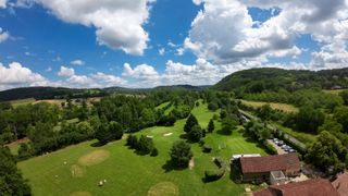 Vue panoramique du golf de La Forge à Siorac-en-Périgord